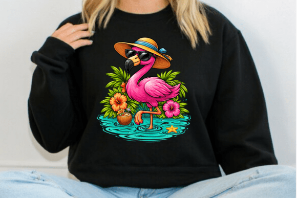 Download Summer Flamingo Beach PNG - Beach png Collection